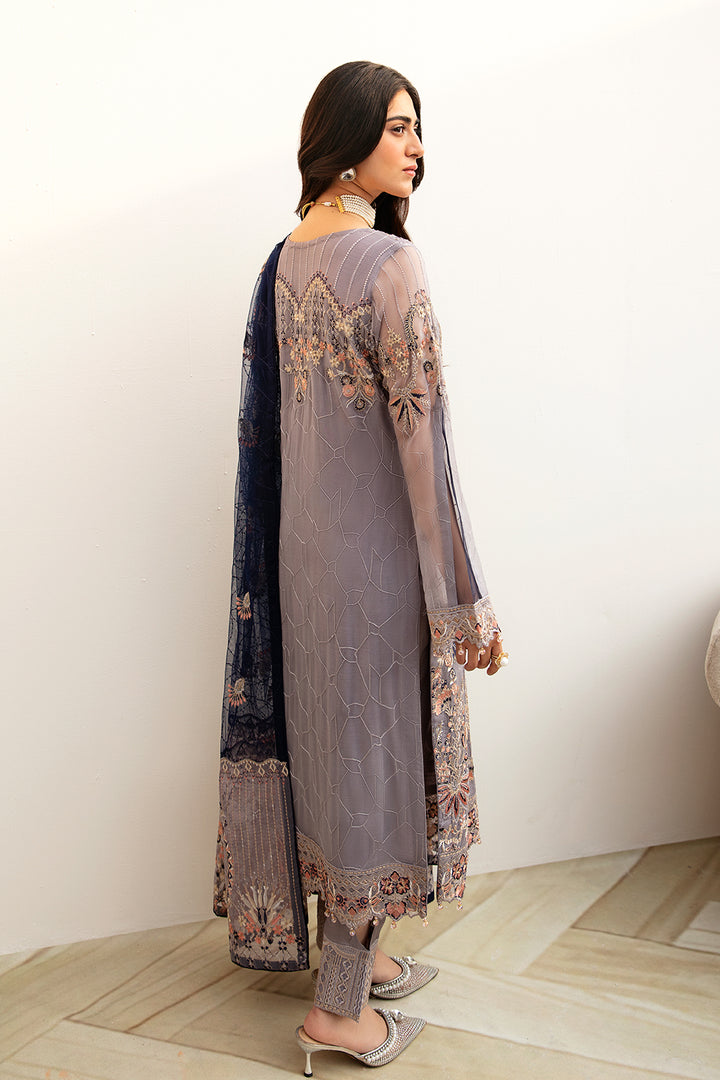 Ramsha | Chevron Chiffon Collection | A-809 - House Of Anaya