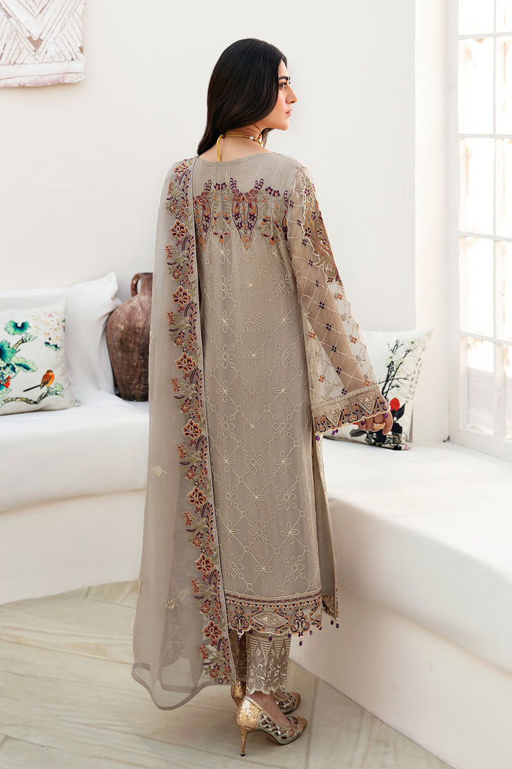 Ramsha | Chevron Chiffon Collection | A-806 - House Of Anaya
