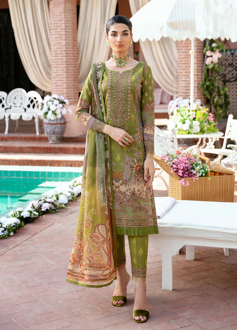 Gulaal | Summer Glow Lawn 24 | ALICIA (GL-L-24V3-04) - House Of Anaya