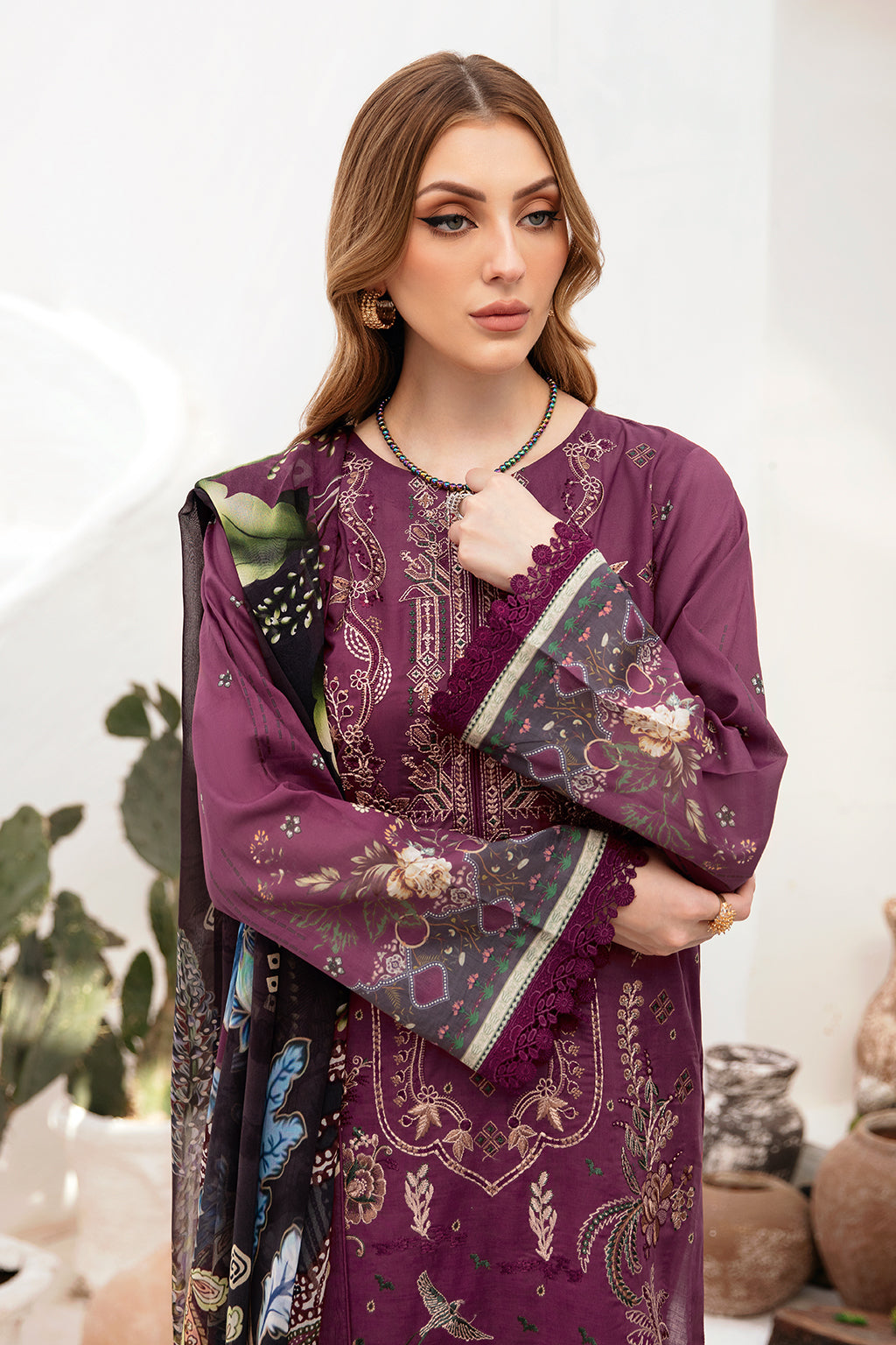 Ramsha | Ghazal Lawn 24 | G-205 - House Of Anaya