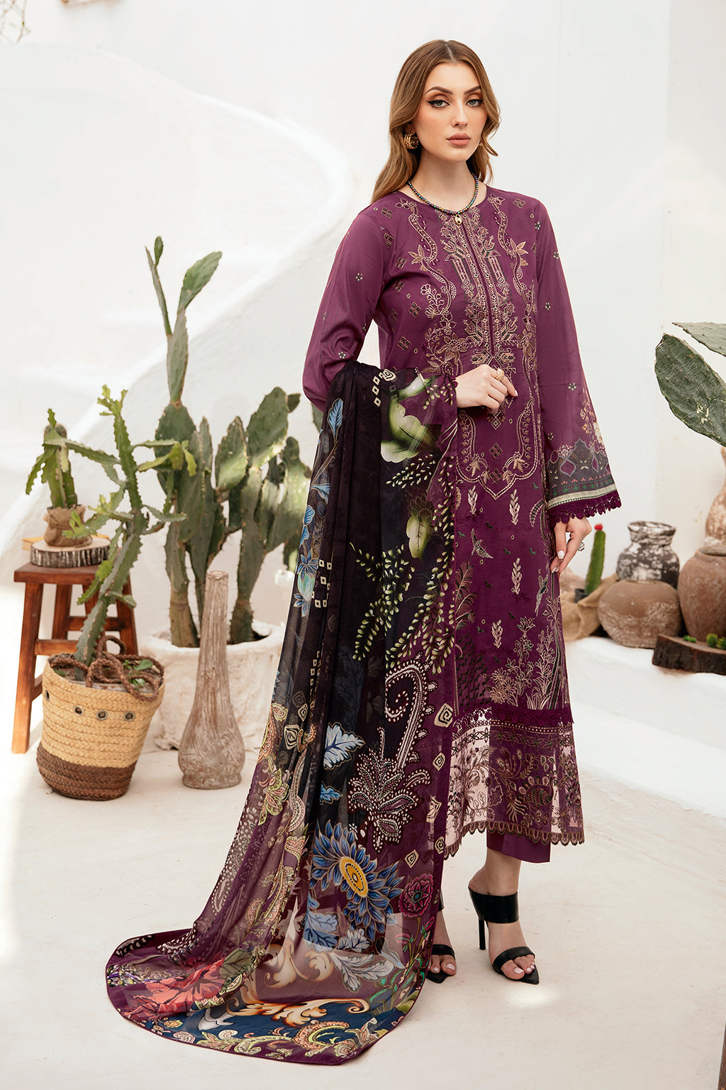 Ramsha | Ghazal Lawn 24 | G-205 - House Of Anaya