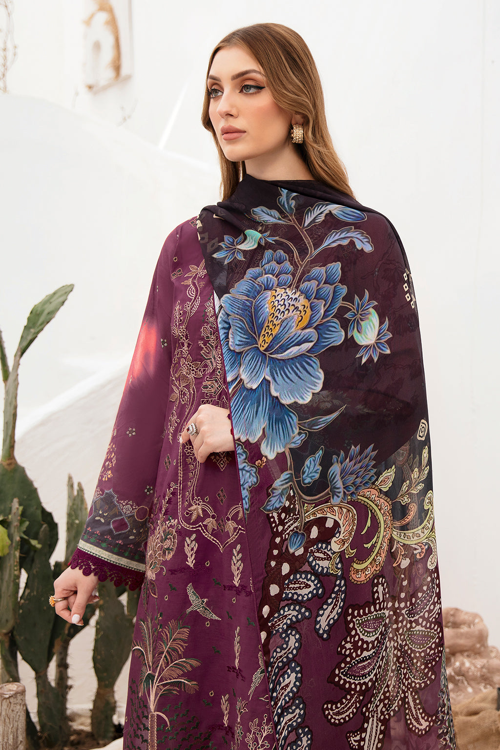 Ramsha | Ghazal Lawn 24 | G-205 - House Of Anaya