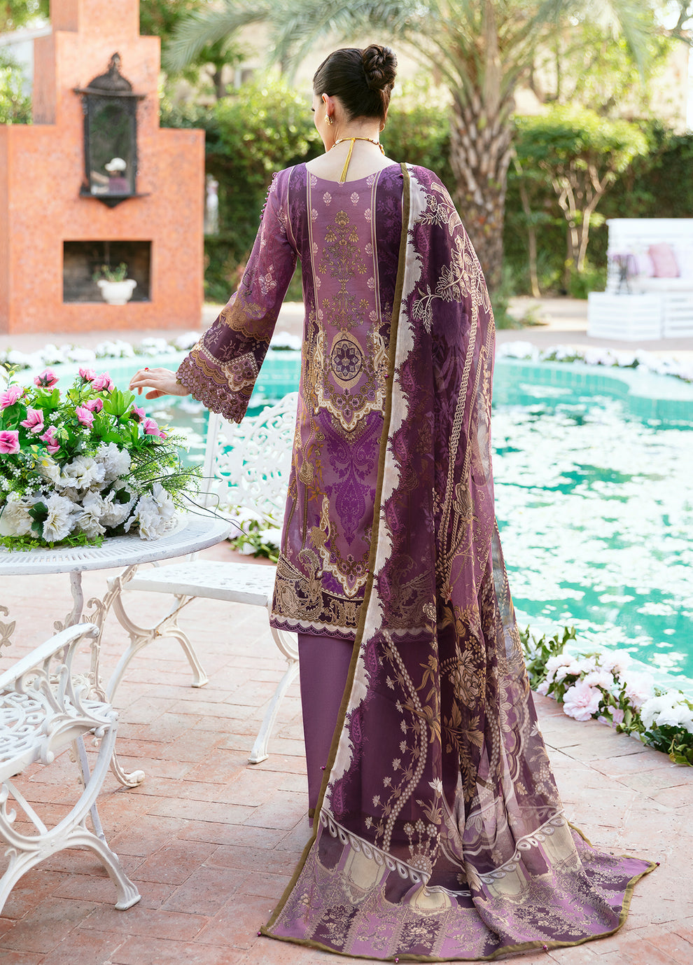 Gulaal | Summer Glow Lawn 24 | ESMERAY (GL-L-24V3-03) - House Of Anaya