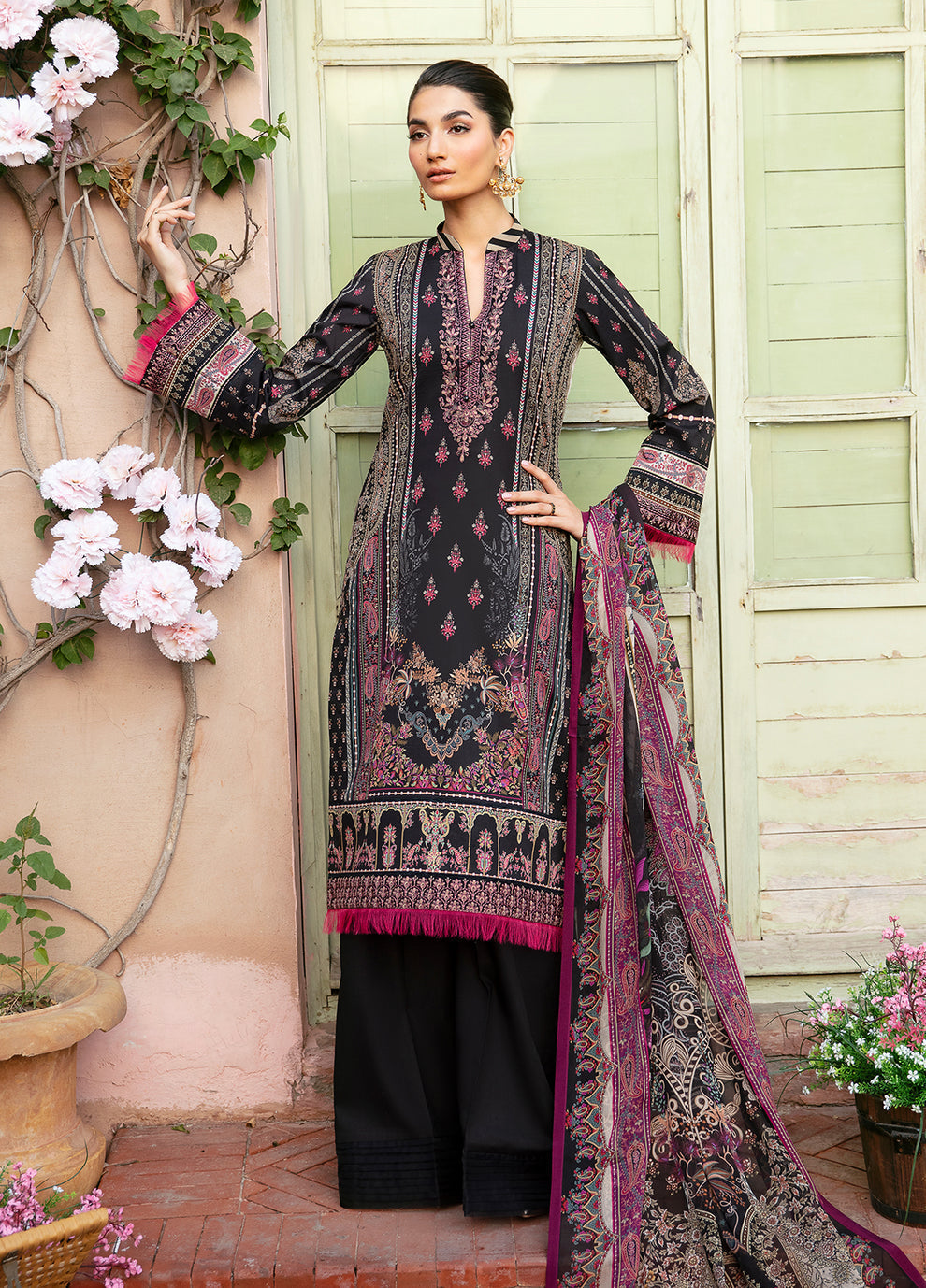 Gulaal | Summer Glow Lawn 24 | ANDREA (GL-L-24V3-06) - House Of Anaya