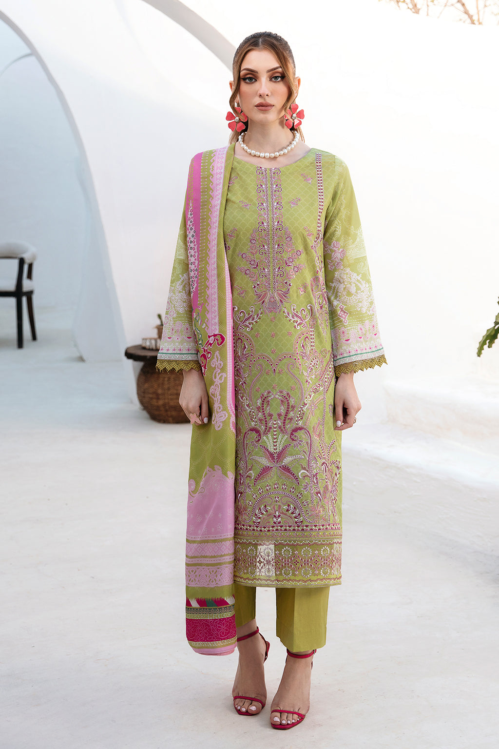 Ramsha | Ghazal Lawn 24 | G-210 - House Of Anaya