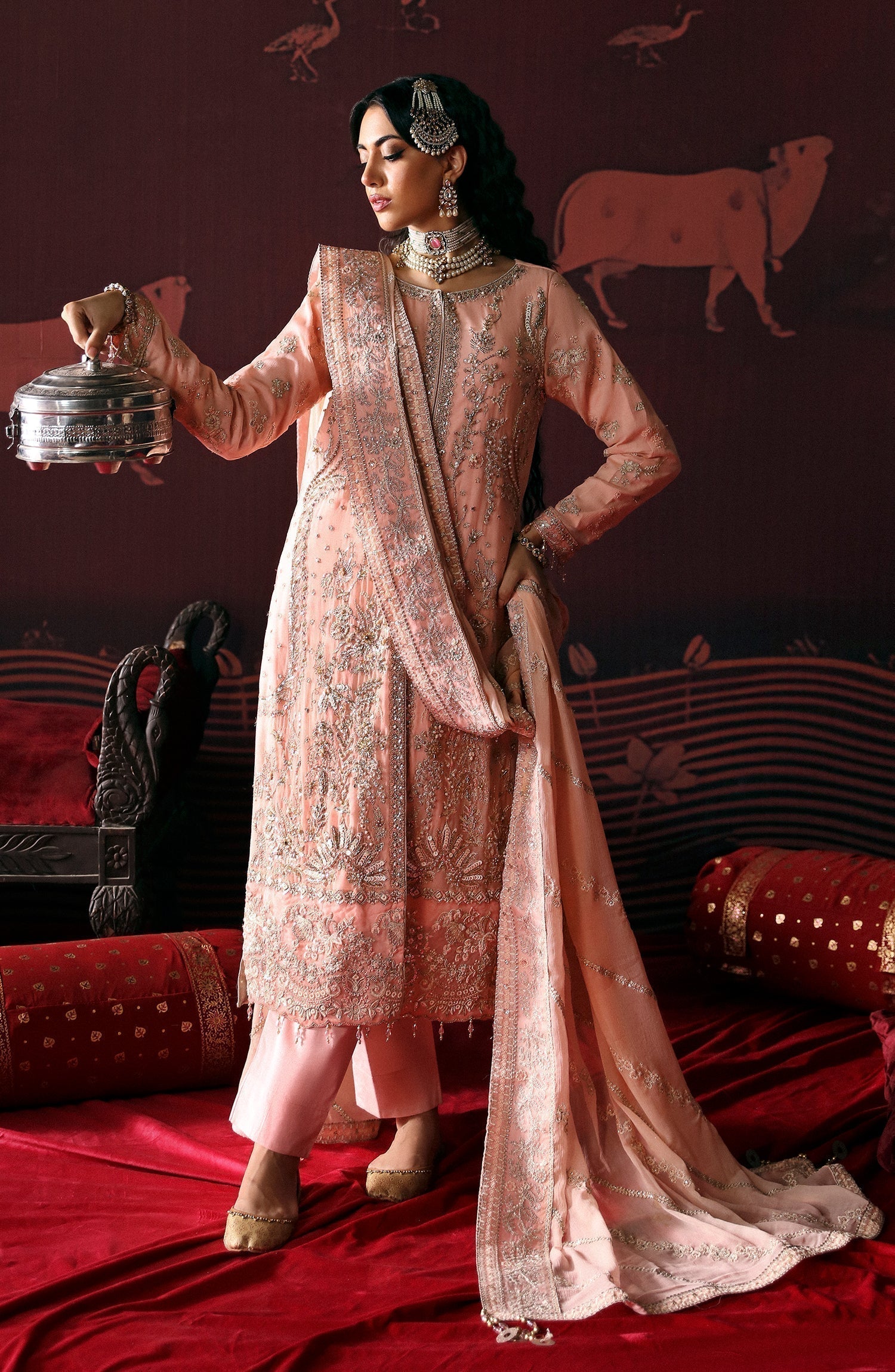 Emaan Adeel | Devdas Formals | NISHA - House Of Anaya