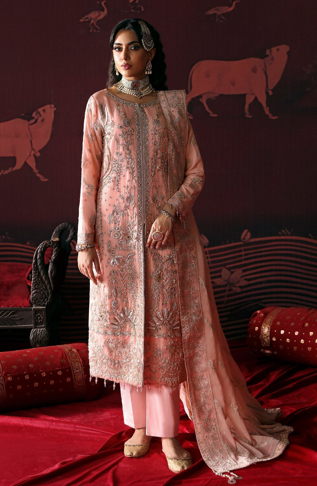 Emaan Adeel | Devdas Formals | NISHA - House Of Anaya