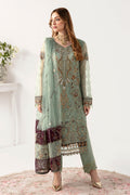 Ramsha | Minhal Organza Collection | M-1108 - House Of Anaya