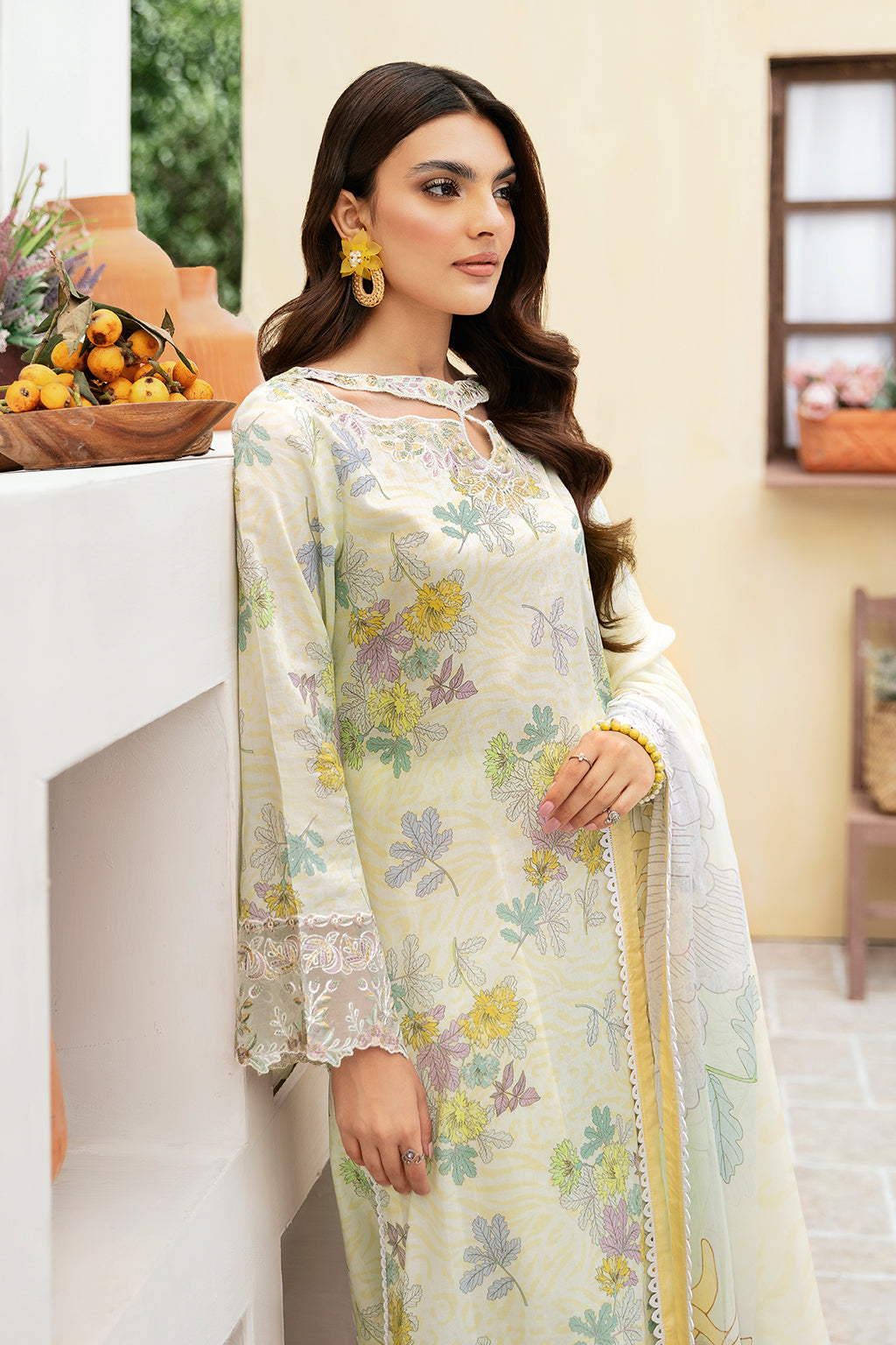 Ramsha | Rangrez Lawn Collection | N-501 - House Of Anaya
