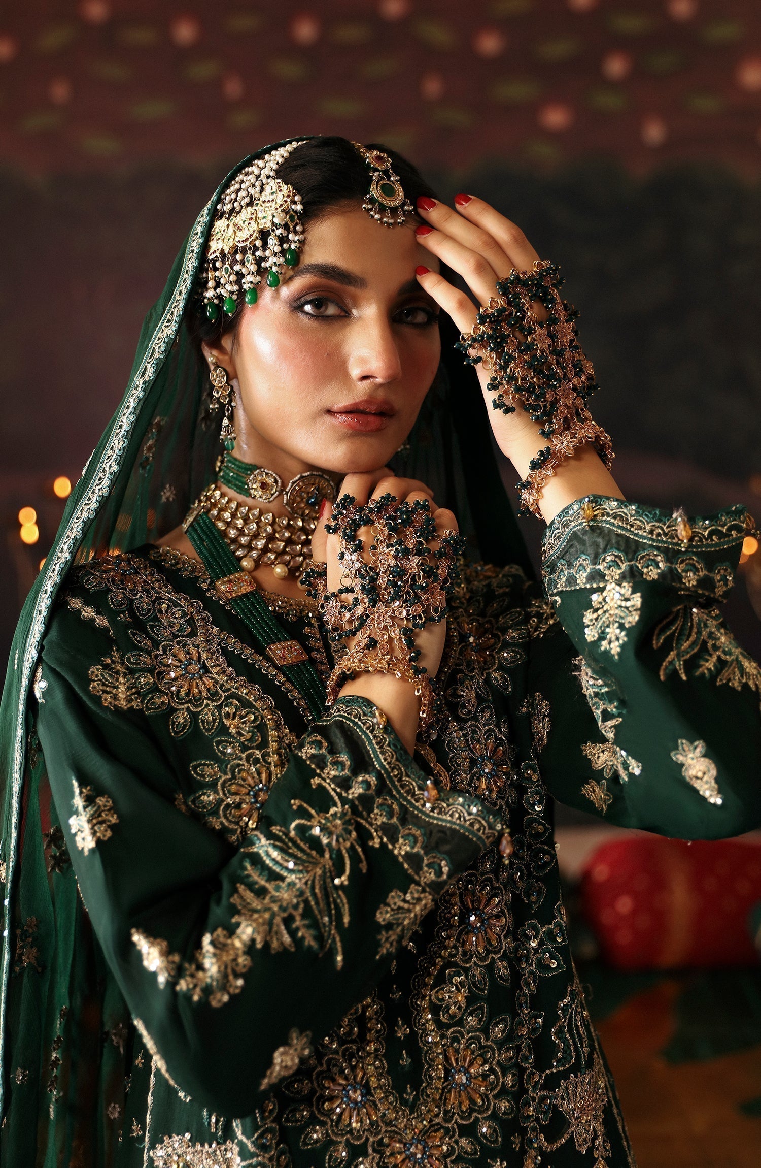 Emaan Adeel | Devdas Formals | BAIGAM BANO - House Of Anaya