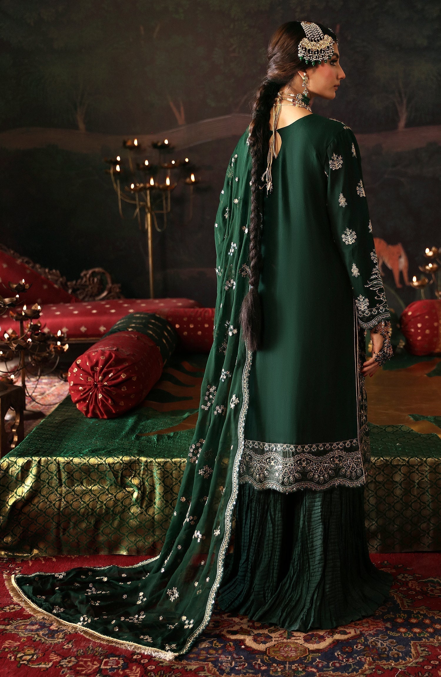 Emaan Adeel | Devdas Formals | BAIGAM BANO - House Of Anaya