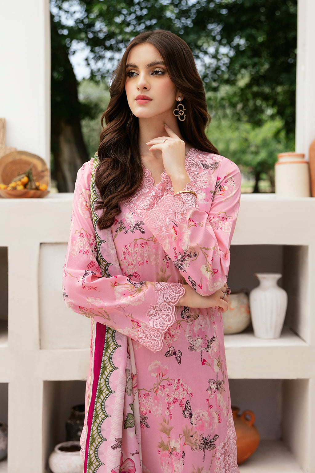 Ramsha | Rangrez Lawn Collection | N-502 - House Of Anaya