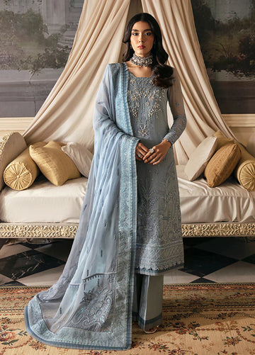 Gulaal | Embroidered Chiffon 23 | Zuria - House Of Anaya