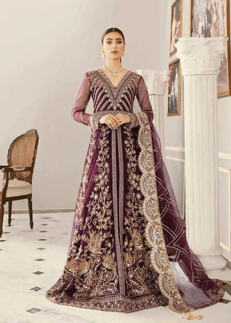 Akbar Aslam | Raqsl Collection | Gladiolus - House Of Anaya