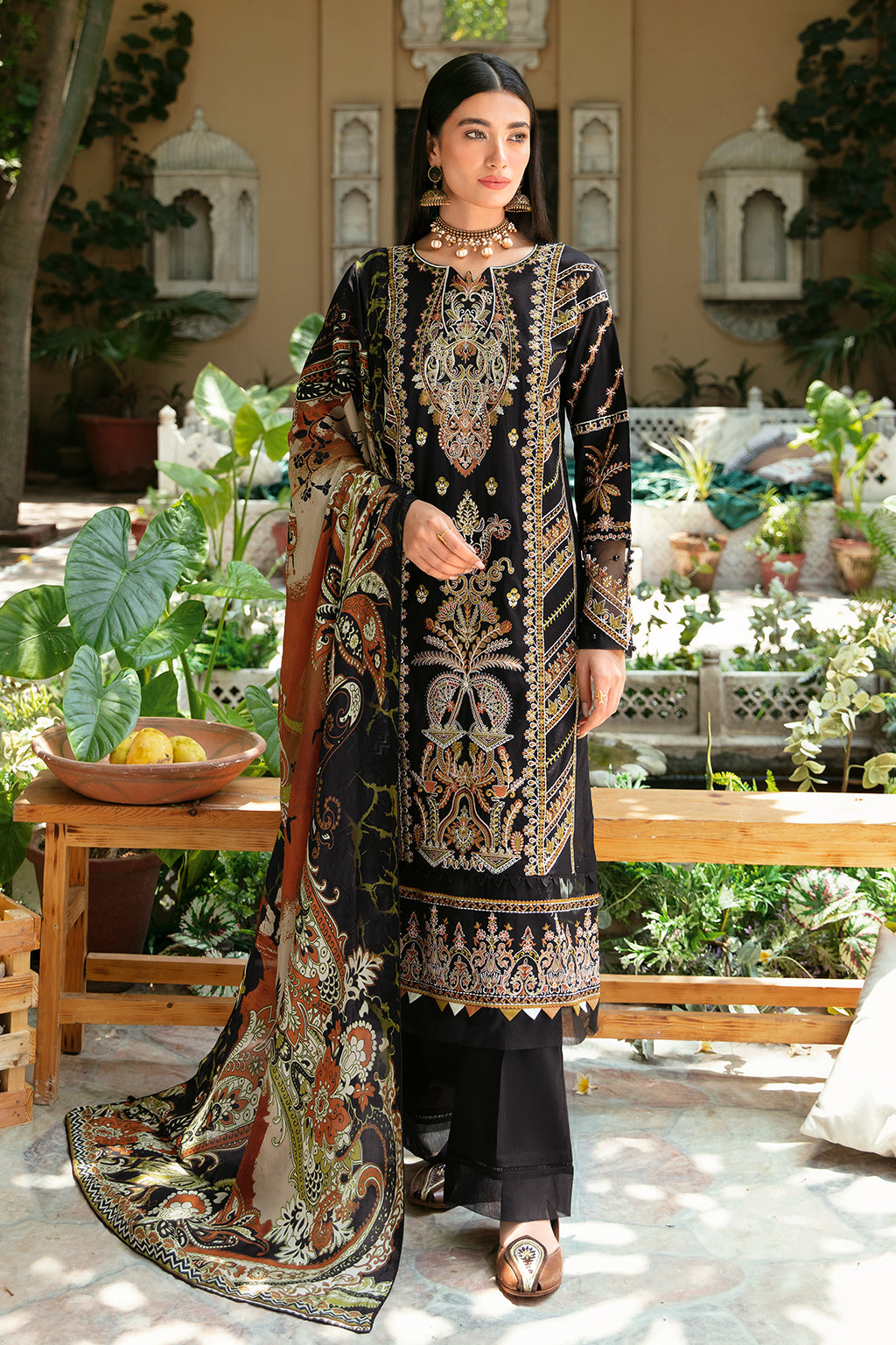 Ramsha | Luxury Lawn 24 | L-805 - House Of Anaya