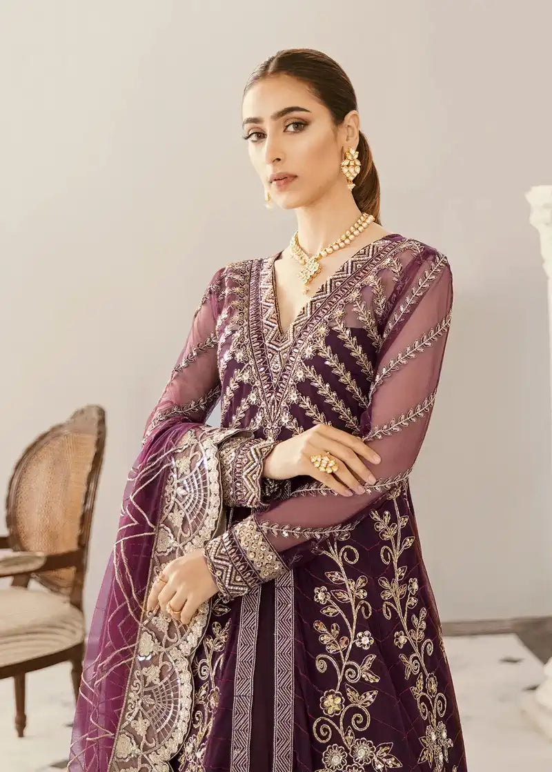 Akbar Aslam | Raqsl Collection | Gladiolus - House Of Anaya