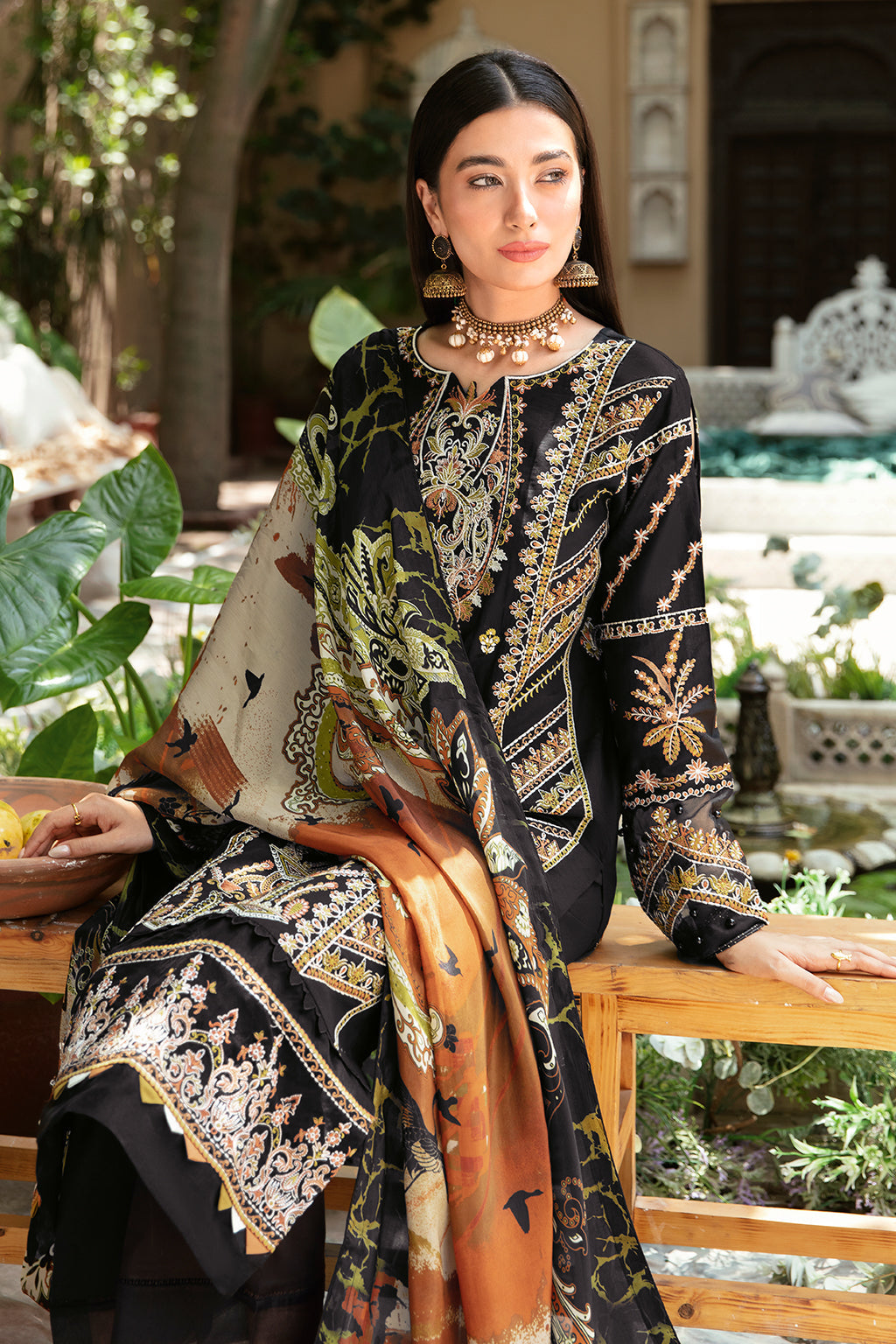 Ramsha | Luxury Lawn 24 | L-805 - House Of Anaya