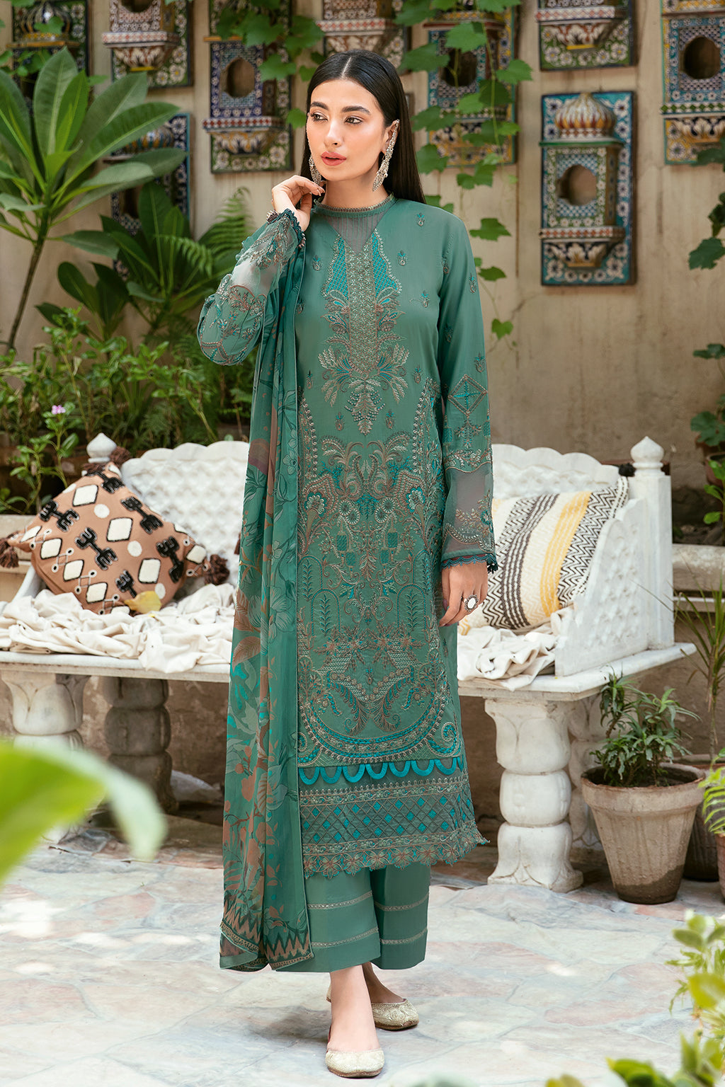 Ramsha | Luxury Lawn 24 | L-804 - House Of Anaya