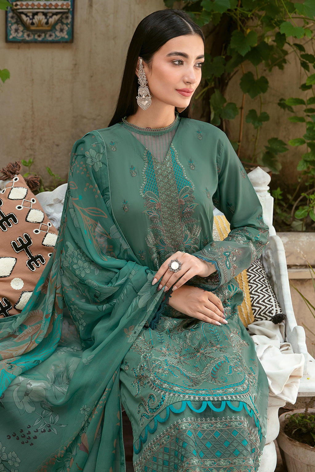 Ramsha | Luxury Lawn 24 | L-804 - House Of Anaya
