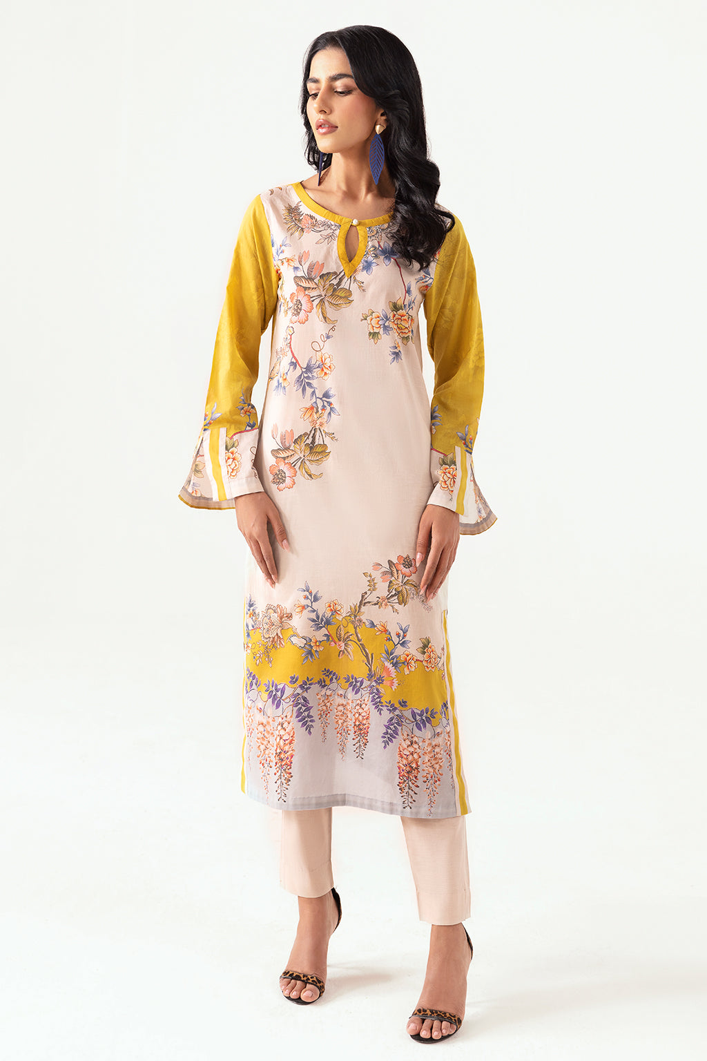 Ramsha | Pinted Lawn | RP-111 - House Of Anaya