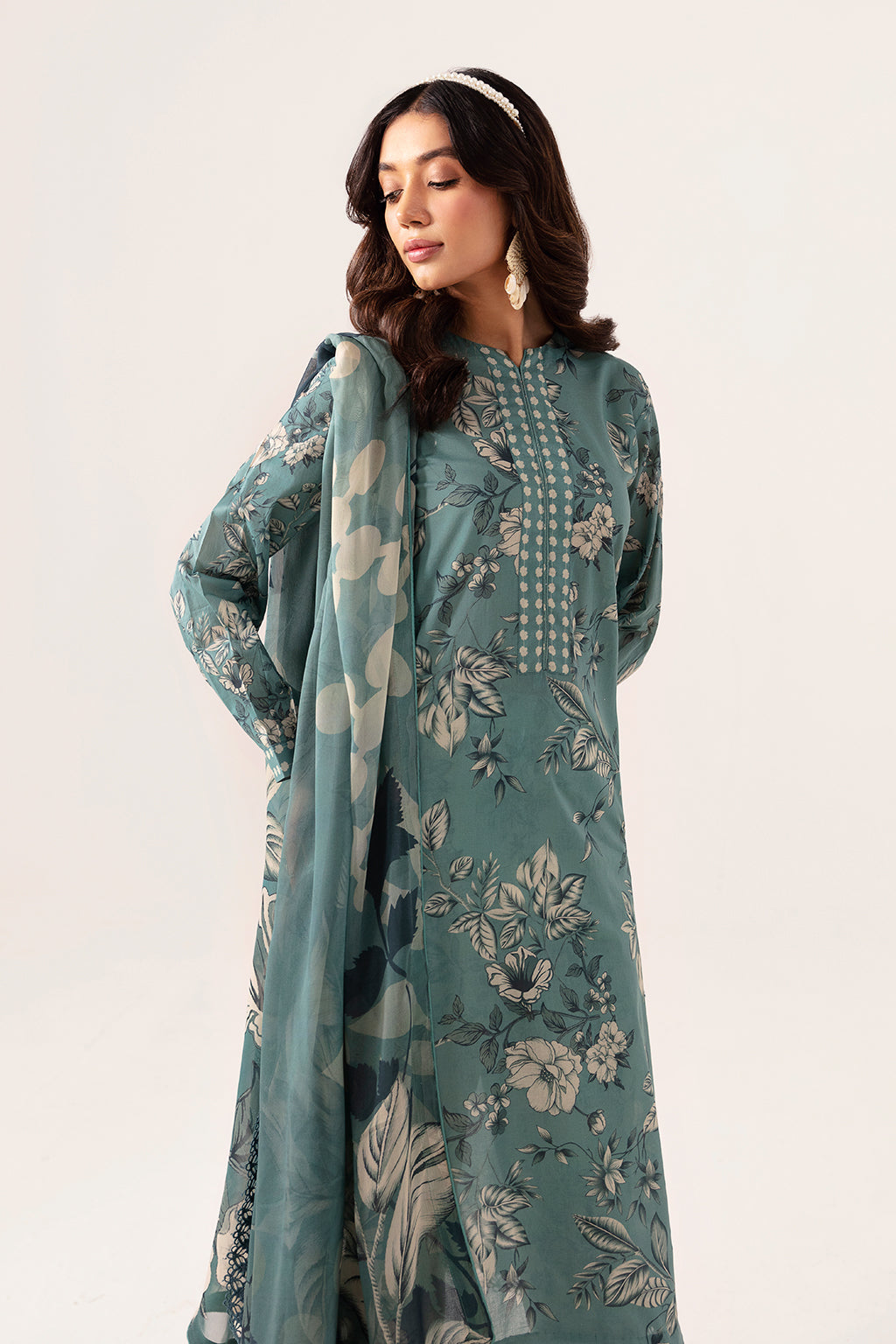Ramsha | Pinted Lawn | RP-104
