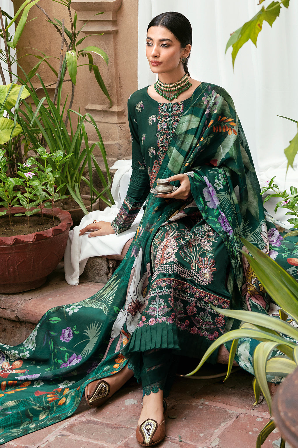 Ramsha | Luxury Lawn 24 | L-801 - House Of Anaya