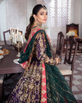 Gulaal | Wedding Formals | KEHKSHAN EMBROIDERED NET 3-PIECE SUIT WS-14 - House Of Anaya