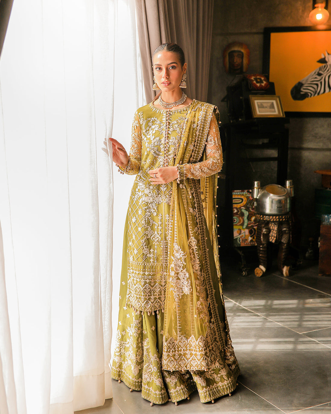 Faiza Saqlain | Nira Festive | Rozhin - House Of Anaya