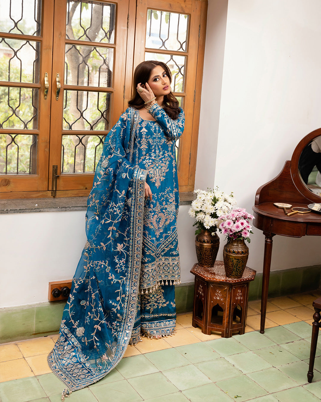 Faiza Saqlain | Nira Festive | Ariya - House Of Anaya