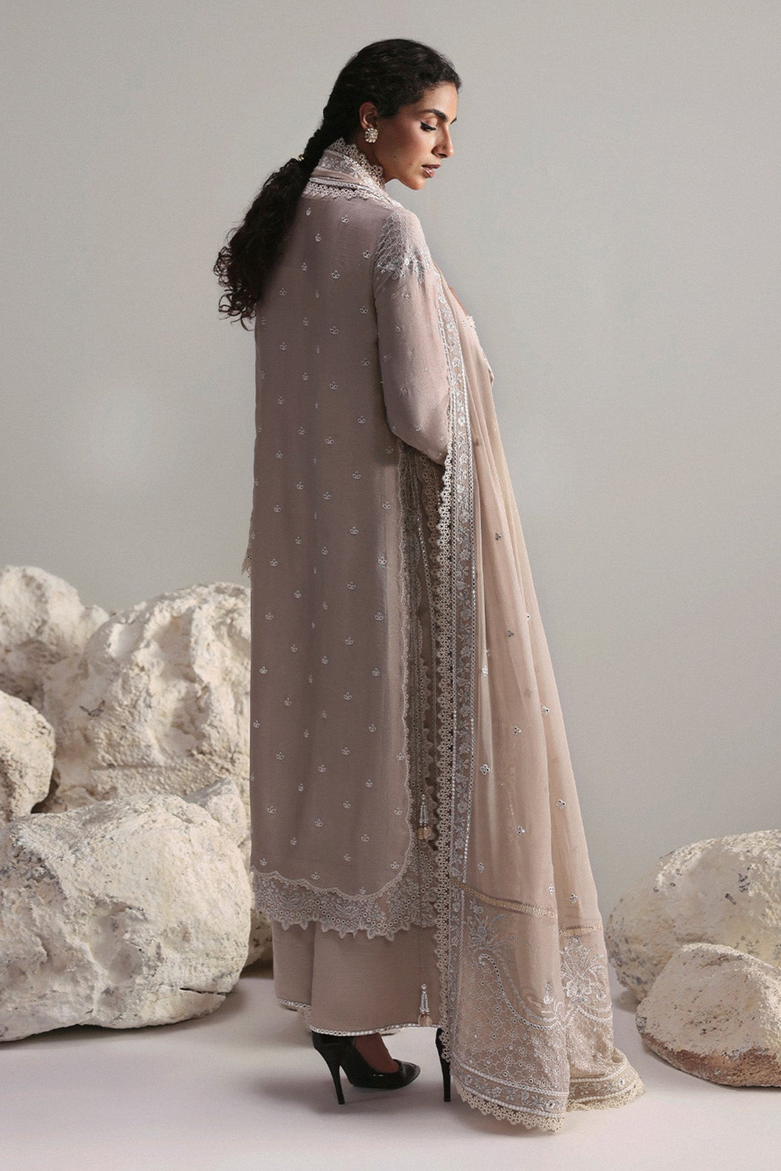 Afrozeh | Slate Ready to Wear | Xavian