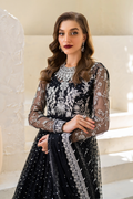 Iznik | Chinnon Chiffon | CC-50 Embroidered Net - House Of Anaya