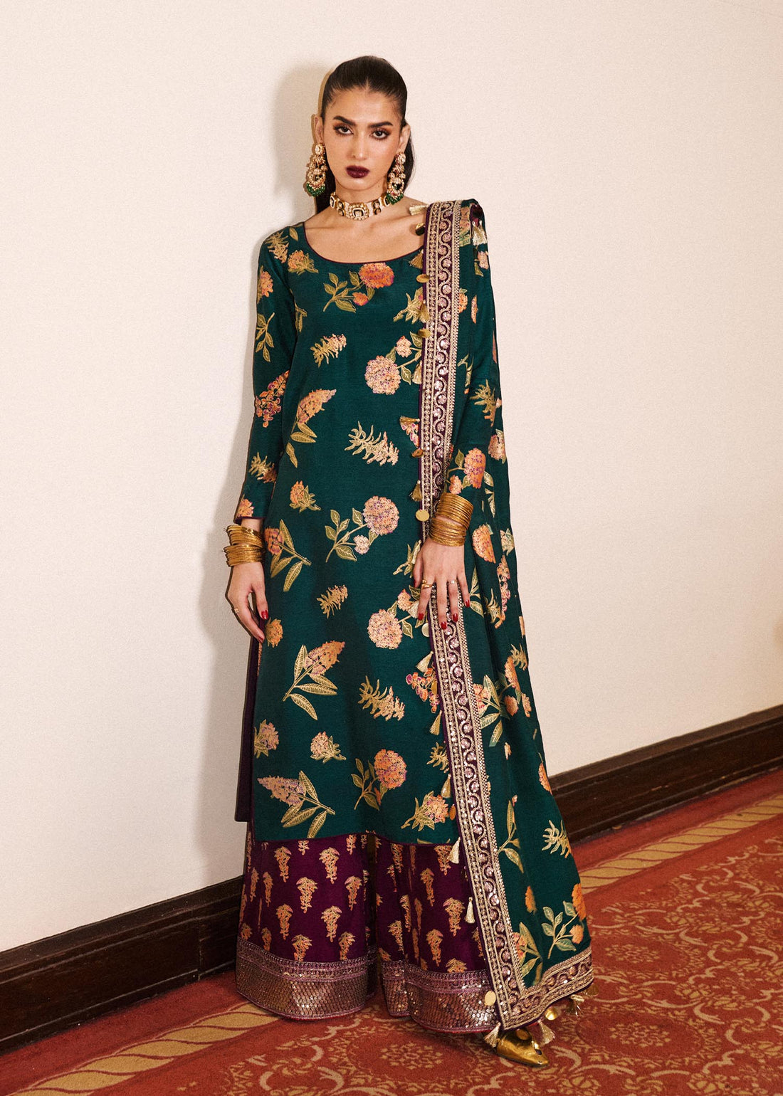 Hussain Rehar | Luxury Pret SS 24 | Taaq - House Of Anaya