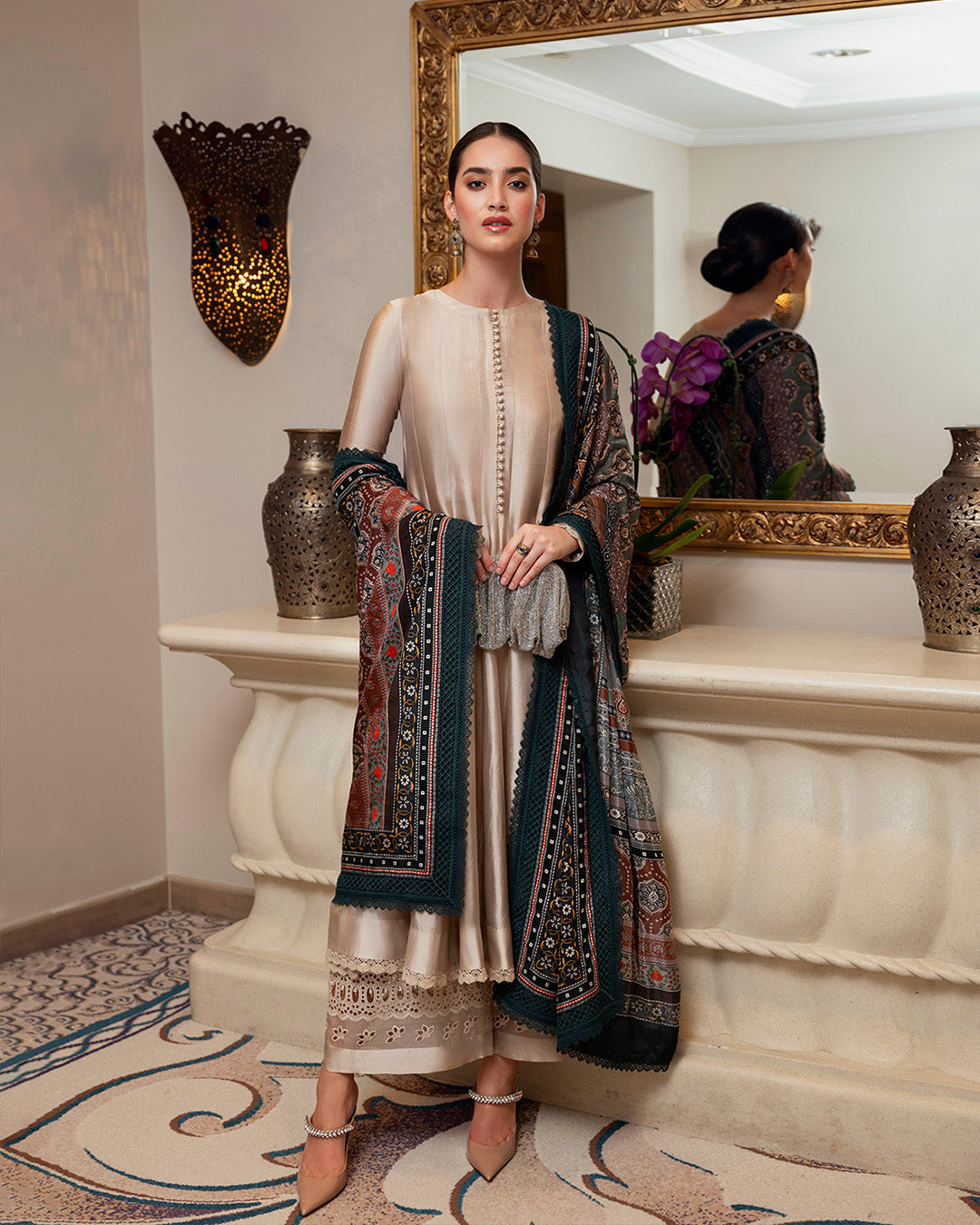 Faiza Saqlain | Zurina Luxury Pret | Leora - House Of Anaya