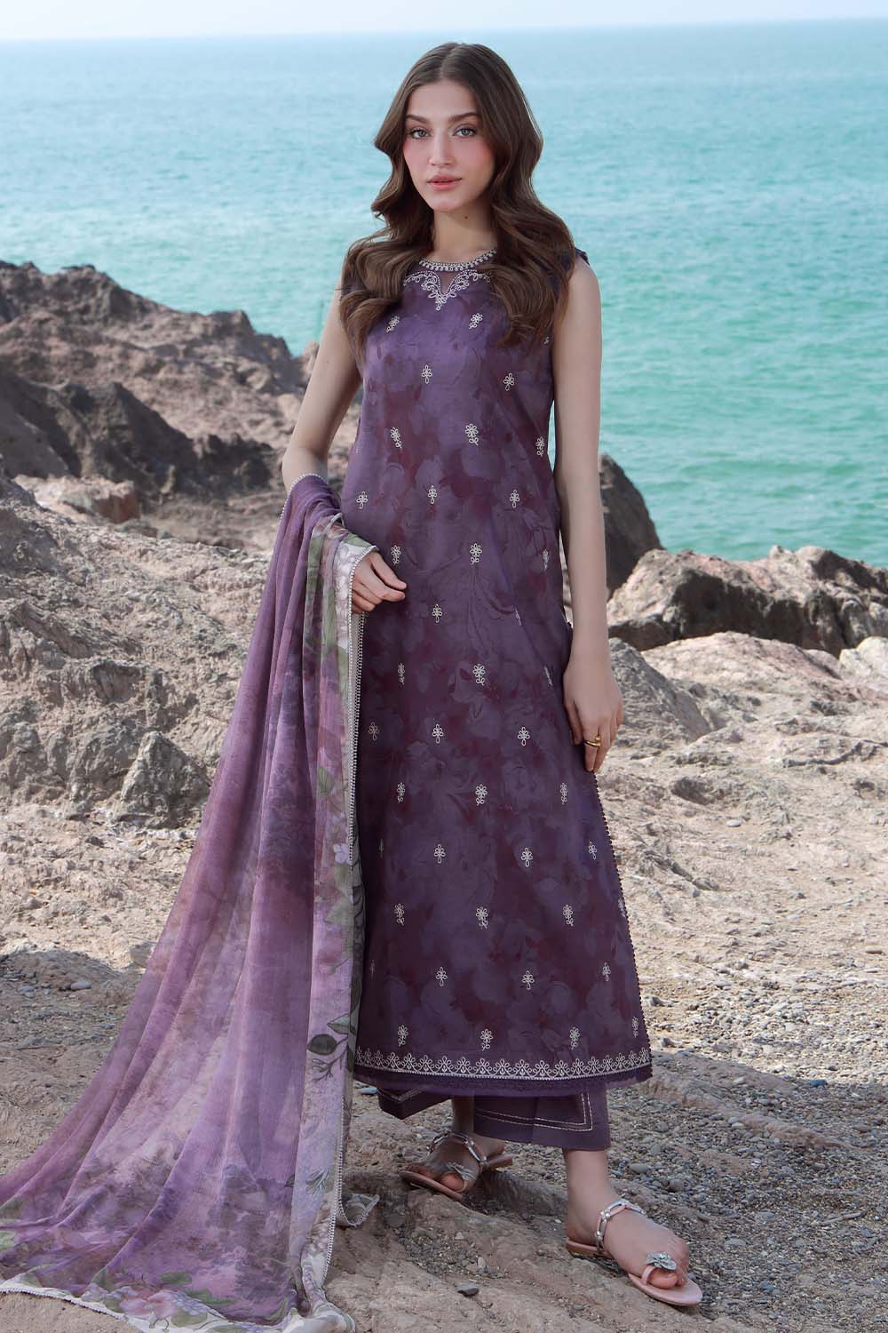 Seran | Afsanah Lawn 25 | MYRA - House Of Anaya