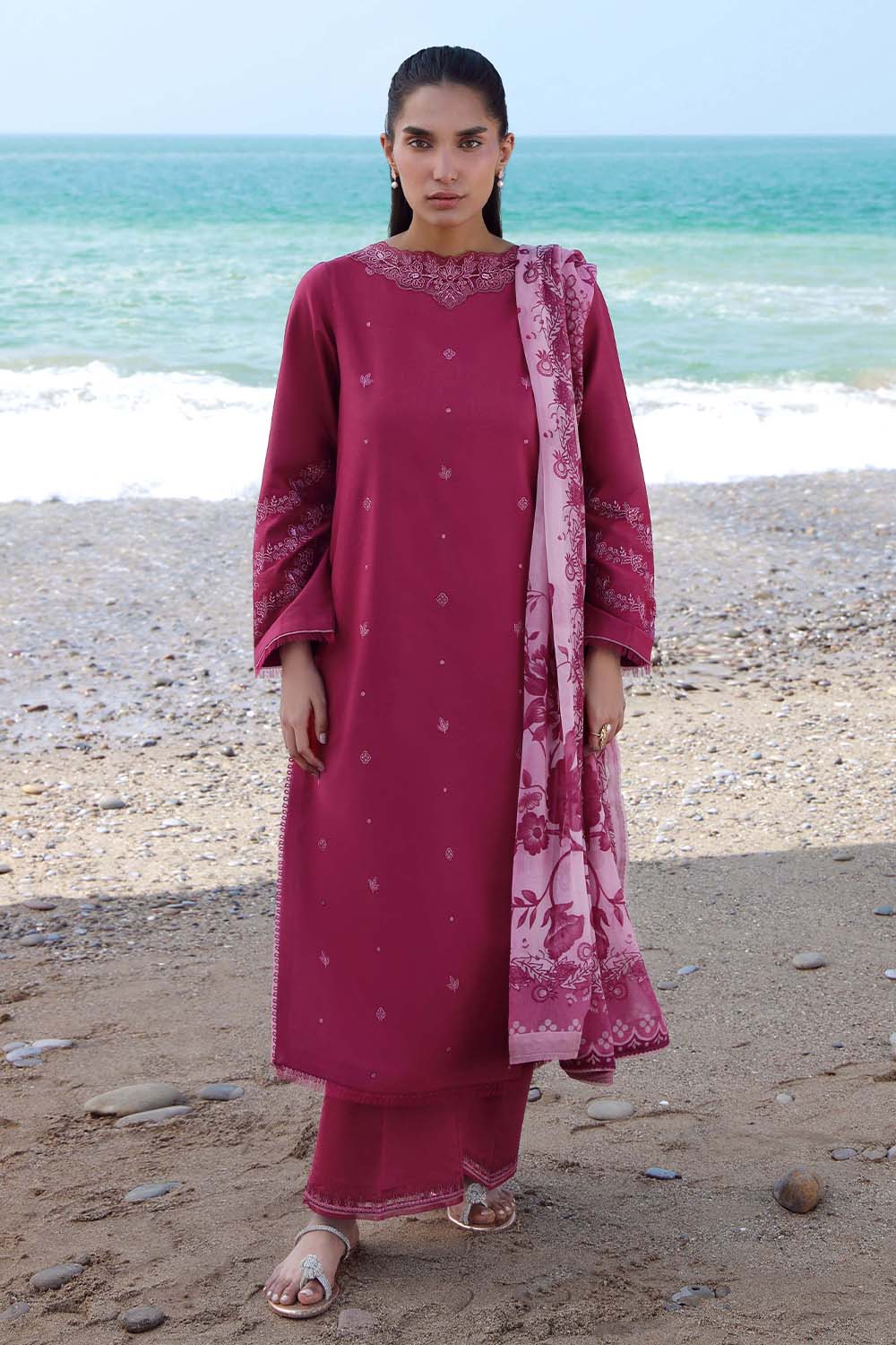 Seran | Afsanah Lawn 25 | ZURI - House Of Anaya