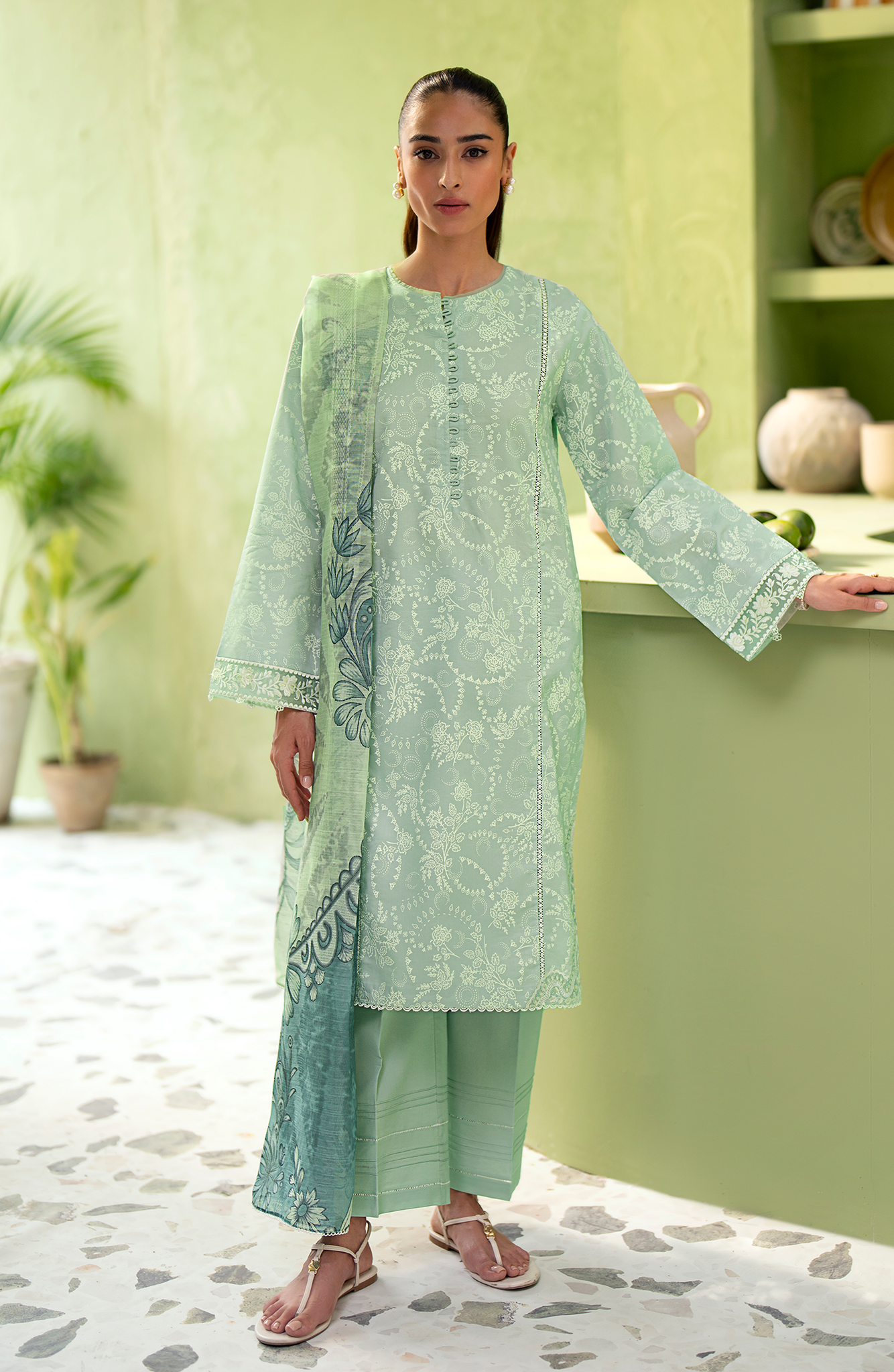 Seran | Artisan Lawn 25 | LAGUNE - House Of Anaya