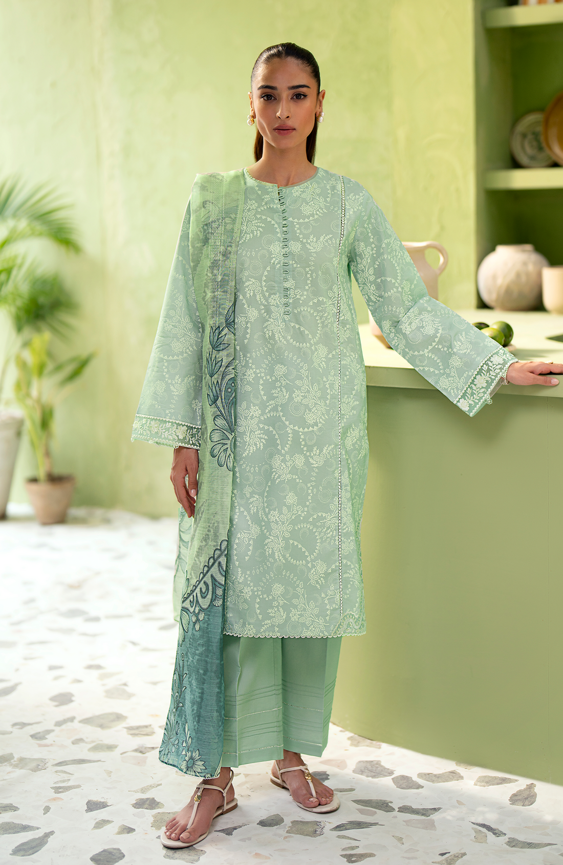 Seran | Artisan Lawn 25 | LAGUNE - House Of Anaya