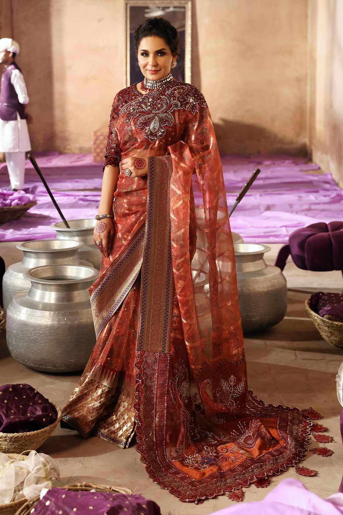 Nureh | Jhoomro Wedding Formals | NL-71 GEHNA