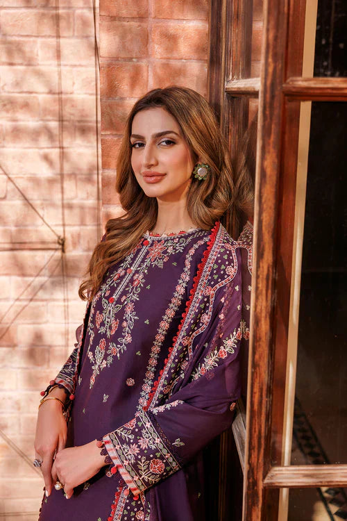 Farasha | Kaavish Lawn 24 | SHADOW BERRY - House Of Anaya