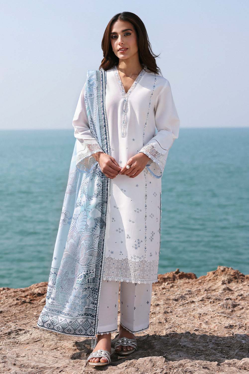 Seran | Afsanah Lawn 25 | ELMAS - House Of Anaya