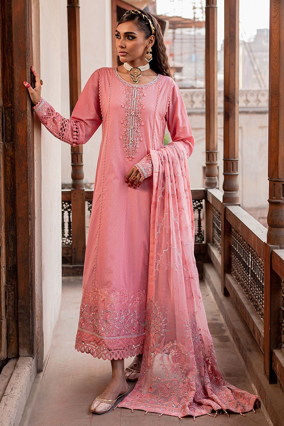 Nureh | Lawn Jacquard | NS-76 - House Of Anaya