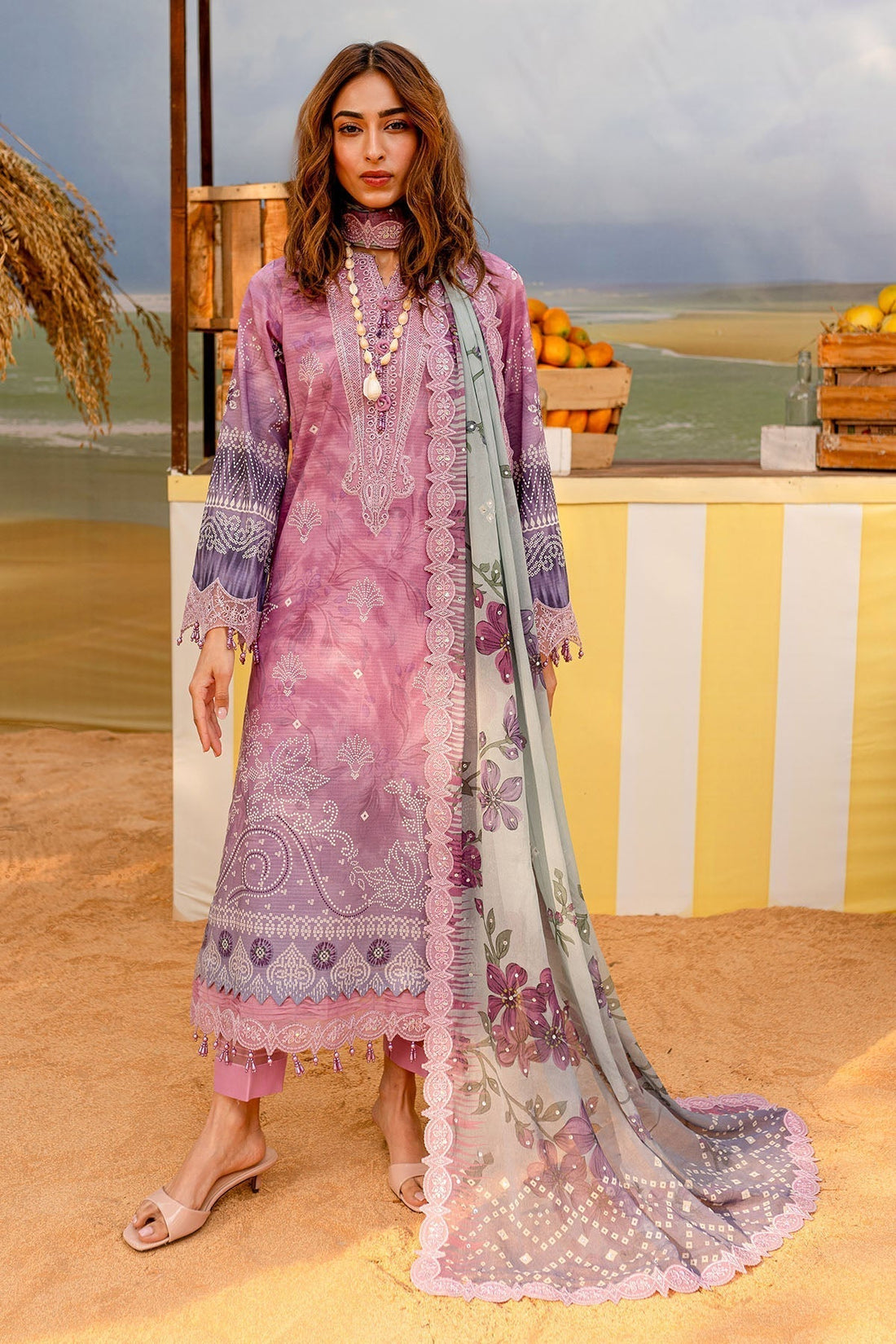 Nureh | Gardenia Lawn 25 | NSG-180 - House Of Anaya