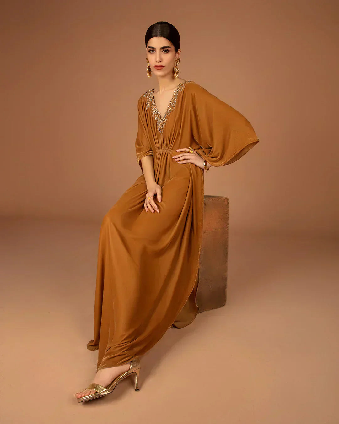 Faiza Saqlain | Aleira Evening Edit 24 | Altin - House Of Anaya