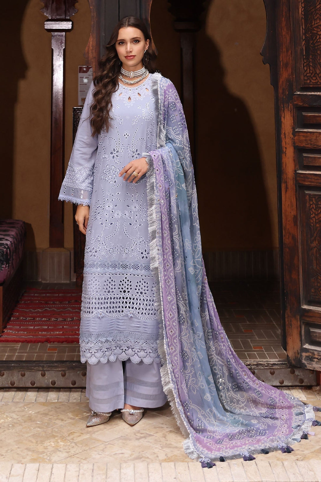 Nureh | Bazaar Lawn 25 | NE-108 - House Of Anaya