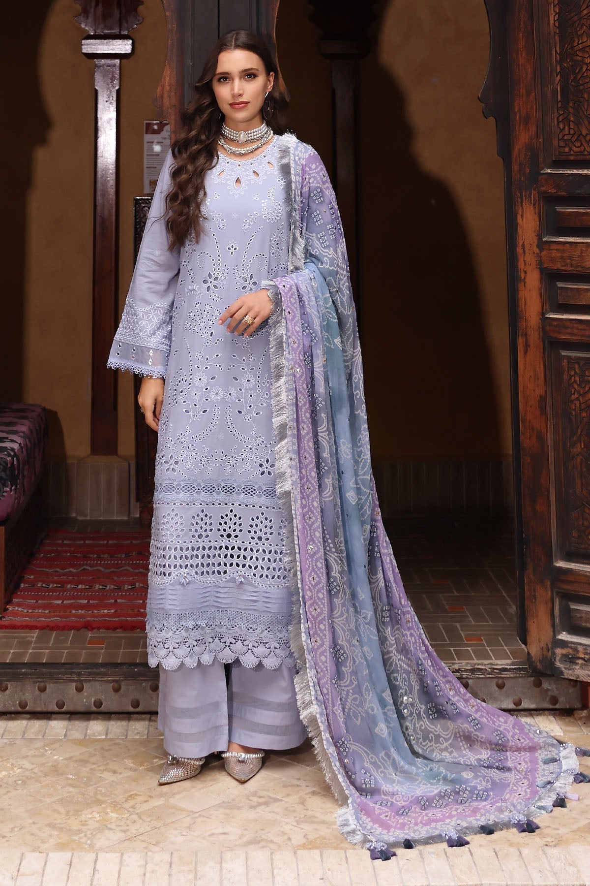 Nureh | Bazaar Lawn 25 | NE-108 - House Of Anaya