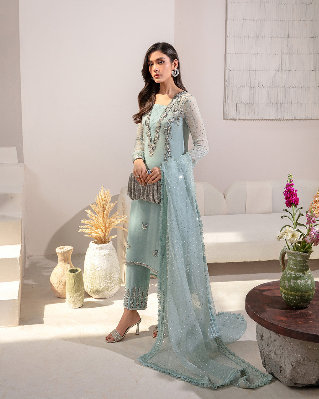 Faiza Saqlain | Lenora Luxury Pret | Arleena - House Of Anaya