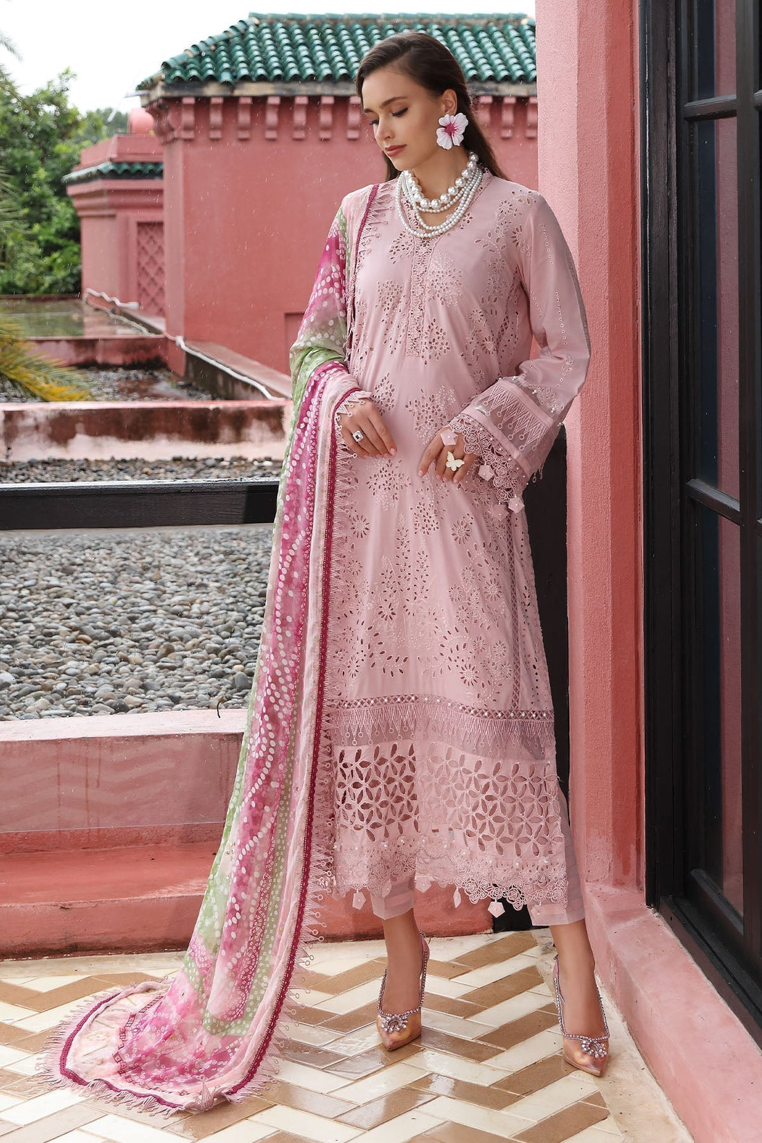 Nureh | Bazaar Lawn 25 | NE-106 - House Of Anaya