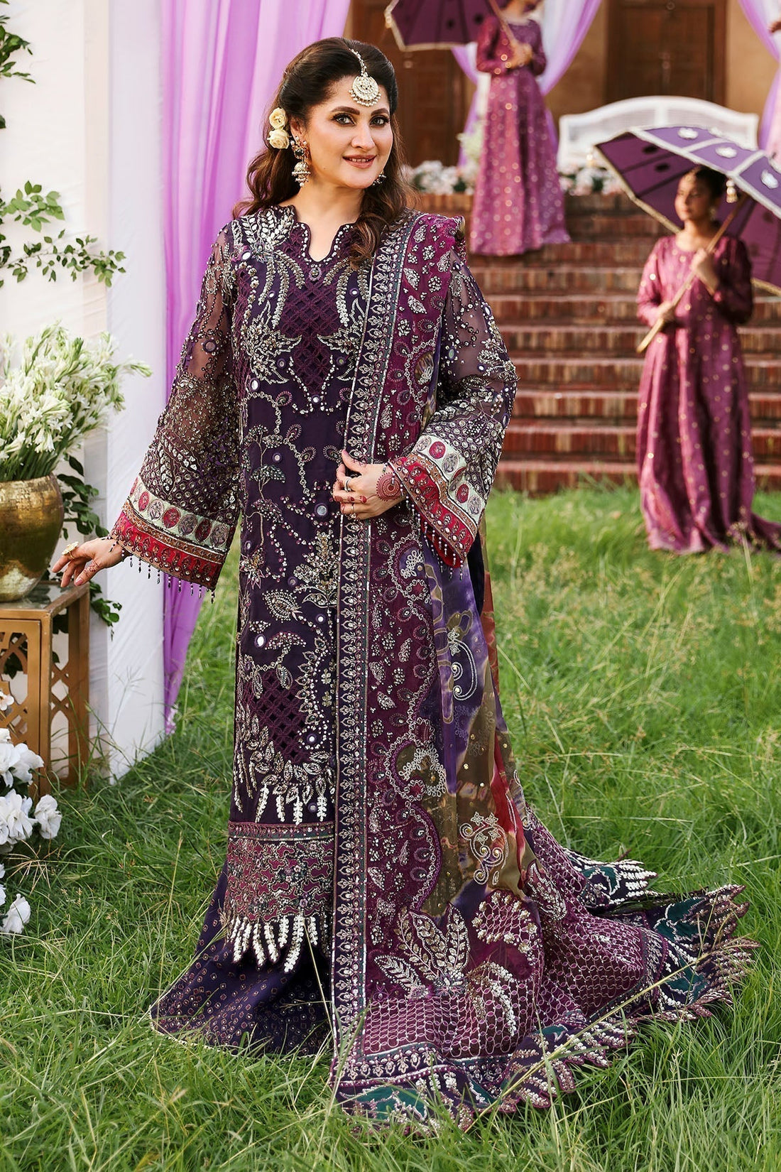 Nureh | Jhoomro Wedding Formals | NL-70 JAHAN - House Of Anaya