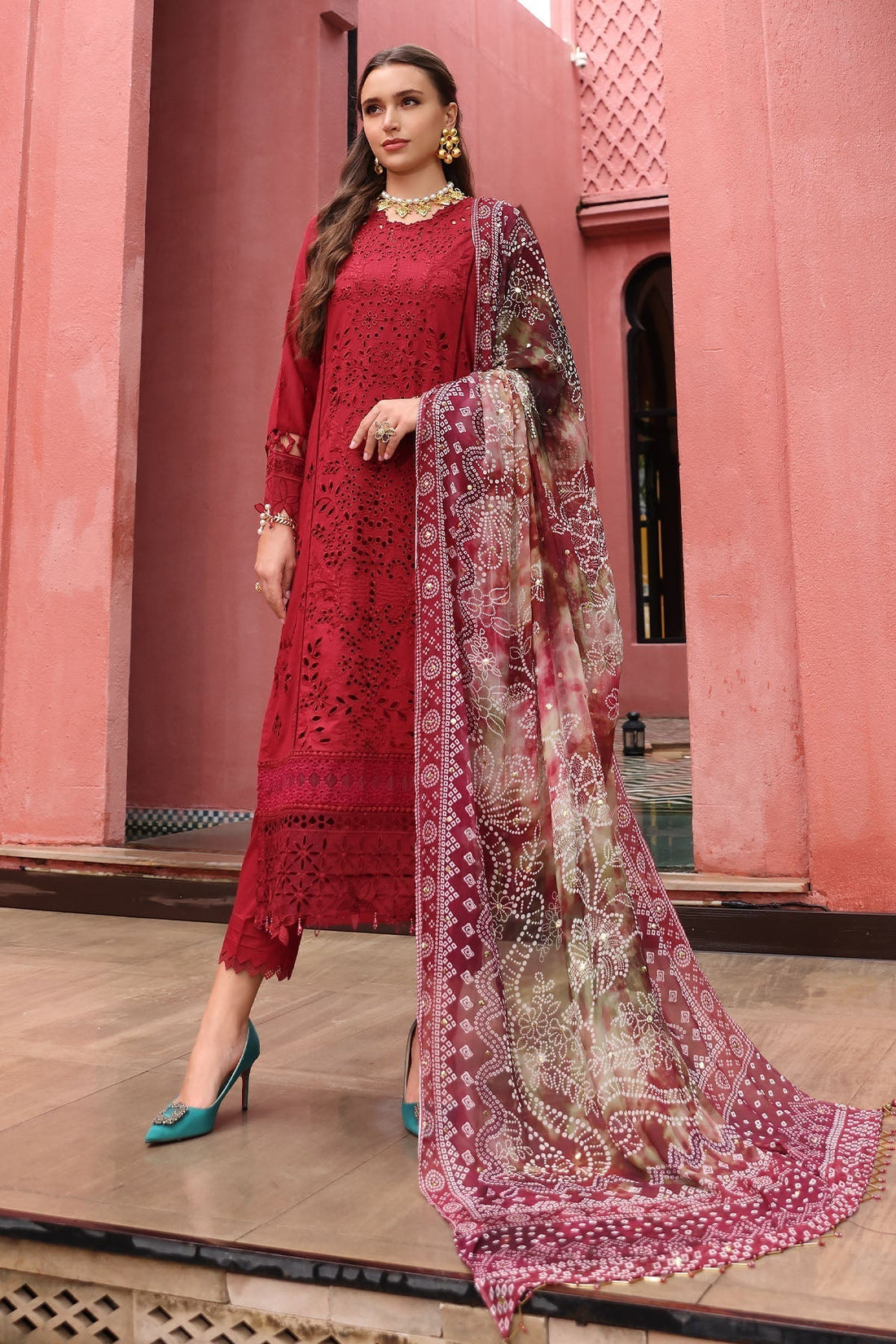 Nureh | Bazaar Lawn 25 | NE-109 - House Of Anaya