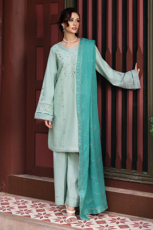 Naqshi | Nuri Khaddar Velvet Marina | Salsabeel